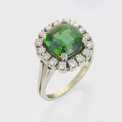 Entouragering mit Turmalin