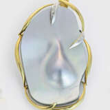 Großer Biwa-Perl-Anhänger - photo 1