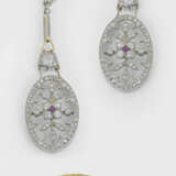 Feines Diamant-Demi-Parure in Ajour von Bettina Bertelsmann - photo 1