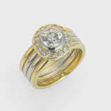 Klassischer Diamantsolitär-Bandring - photo 1