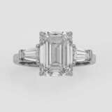 Hochkarätiger hochfeiner Diamantsolitär-Ring - фото 2