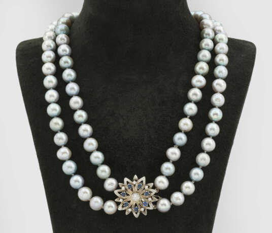 Elegantes Perl-Sautoir - photo 1