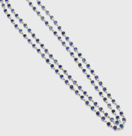 Feines Saphir-Sautoir - photo 1
