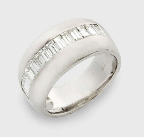 Moderner Diamant-Bandring - Foto 1