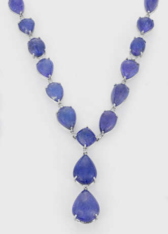Extravagantes Tansanit-Diamant-Collier - photo 1 Extravagantes Tansanit-Diamant-Collier - photo 1
