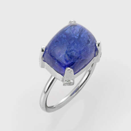 Extravaganter Tansanit-Ring - фото 1