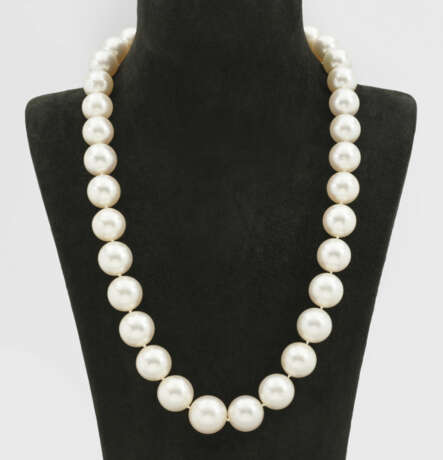Klassisches Südsee-Perlcollier - фото 1