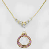 Rubin-Medaillon "Flora" von Prof. Herbert Zeitner - фото 1