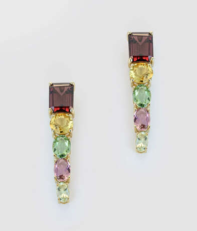 Paar Multicolor-Ohrgehänge - photo 1