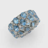 Extravaganter Topas-Brillant-Bandring - фото 1