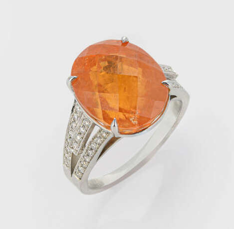 Farbenprächtiger Mandarin-Granat aus Namibia - photo 1