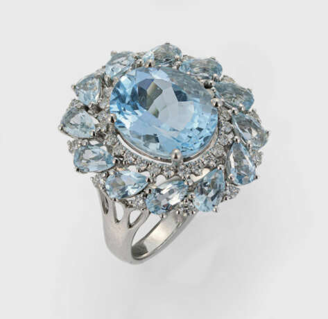 Repräsentativer Topas-Brillantring - photo 1