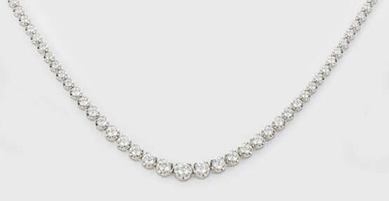 Hochfeines Brillant-Rivière-Collier - фото 1