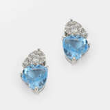 Paar Apatit-Brillant-Ohrringe - фото 1