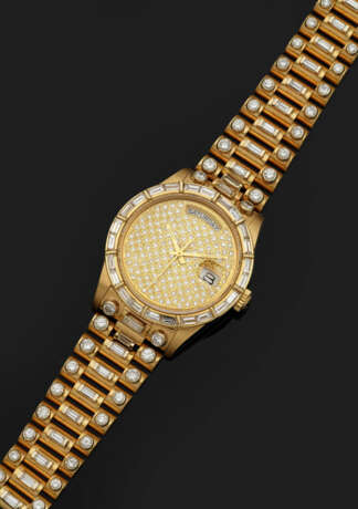 Herrenarmbanduhr Perpetual Day-Date' von Rolex, um 1985 - photo 1