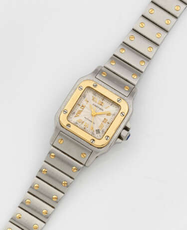 Damenarmbanduhr "Santos Galbée" von Cartier - Foto 1