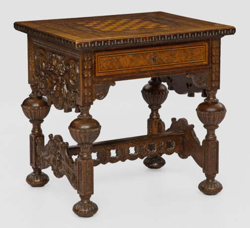 Historismus-Schachtisch - photo 1