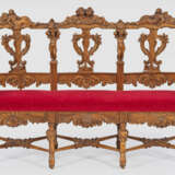 Venezianische Barock-Bank in der Art von Andrea Brustolon - фото 1