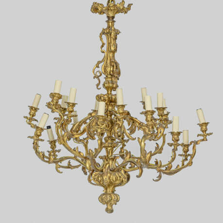 Großer Napoleon III-Deckenleuchter - photo 1 Großer Napoleon III-Deckenleuchter - photo 1