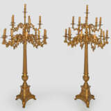 Paar monumentale Prunkgirandolen im Napoleon III-Stil - photo 1