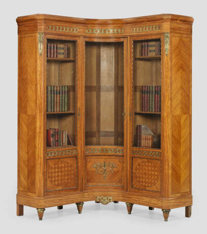 Großer Louis XVI-Bibliotheksschrank - photo 1