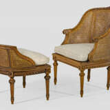 Louis XVI-Bergère mit Tabouret - фото 1