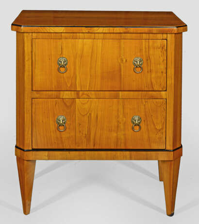 Biedermeier-Pfeilerkommode - Foto 1