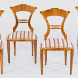 Satz von vier Biedermeier-Stühlen - photo 1