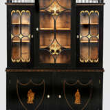 Großer Biedermeier-Vitrinenschrank - photo 1