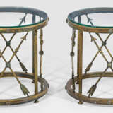 Paar Trommeltische im Stil von Maison Jansen - photo 1