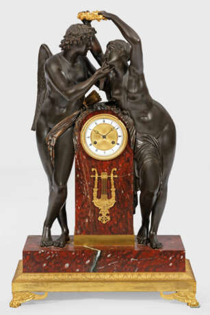 Große Empire-Figurenpendule "Amor und Psyche" - photo 1