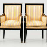 Satz von vier großen Armlehnstühlen im Empire-Stil - photo 1