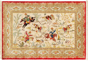 Signierte Ghom-Seidenbrücke