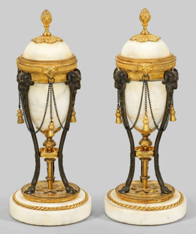 Paar feine Louis XVI-Cassolettes - фото 1 Paar feine Louis XVI-Cassolettes - фото 1