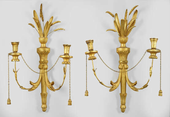 Paar Wandgirandolen im Directoire-Stil - photo 1 Paar Wandgirandolen im Directoire-Stil - photo 1