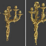 Seltene Serie von vier großen Louis XVI-Wandgirandolen - photo 1