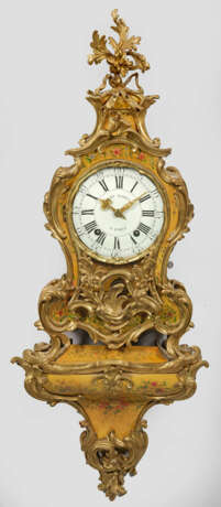 Prachtvolle Louis-XV-Pendule mit Konsole - photo 1