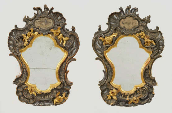 Paar Rokoko-Wandspiegel - photo 1