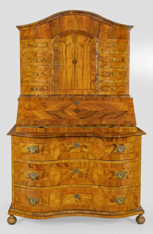 Großer Barock-Aufsatzsekretär à Trois Corps - фото 1