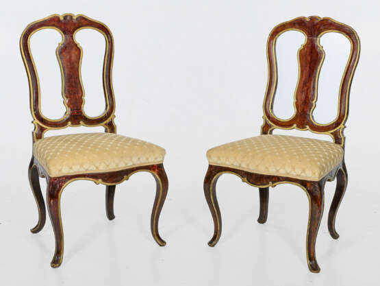 Paar Barock-Stühle - photo 1 Paar Barock-Stühle - photo 1