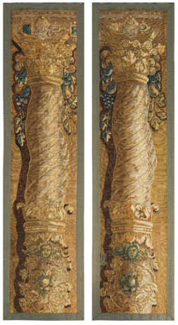 Paar Aubusson-Fragmente - photo 1