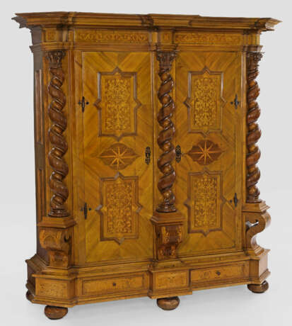 Großer Barock-Säulenschrank - photo 2