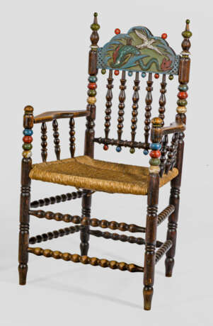 Ländlicher Armlehnstuhl - photo 1 Ländlicher Armlehnstuhl - photo 1