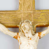Small cross, I carved, wood gilded, 19.century - Foto 2