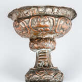 Two baroque bowls, chased copper 18. century - photo 2