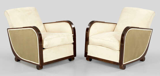 Paar Art Déco-Sessel - photo 1