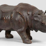 Design-Fußhocker in Nashornform - фото 1