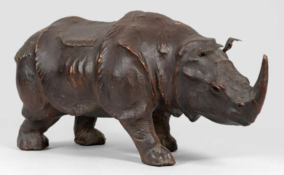 Design-Fußhocker in Nashornform - фото 1 Design-Fußhocker in Nashornform - фото 1