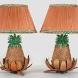 Paar große extravagante Tischlampen - фото 1