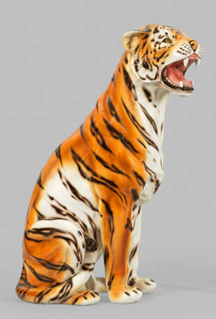 Große dekorative Tigerfigur - фото 1 Große dekorative Tigerfigur - фото 1